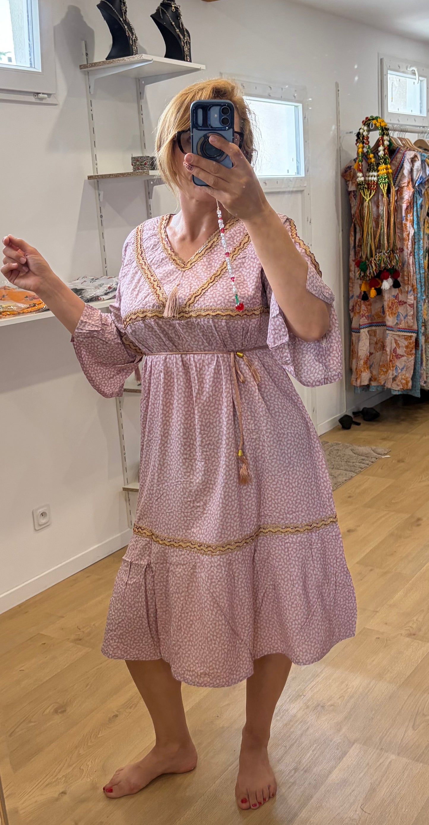 Robes midi évasé T36/48
