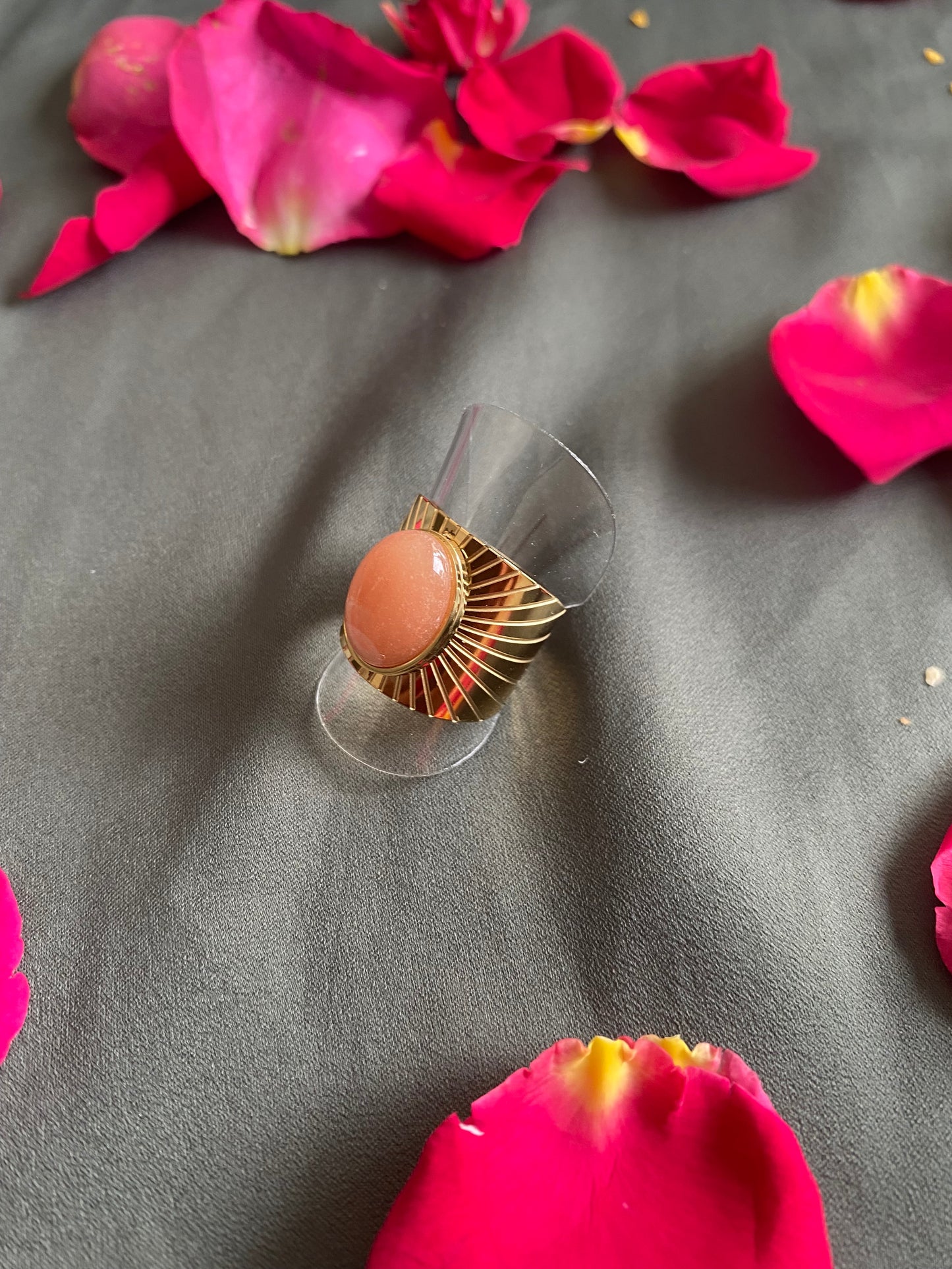 Bague ambre