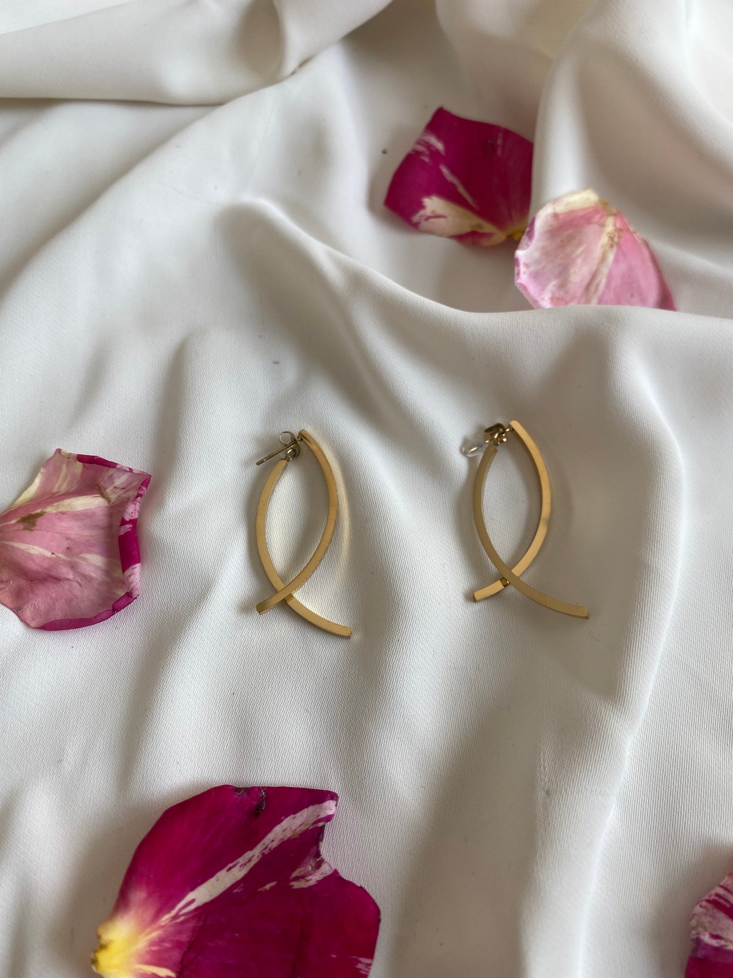 Boucle d’oreille jumelle