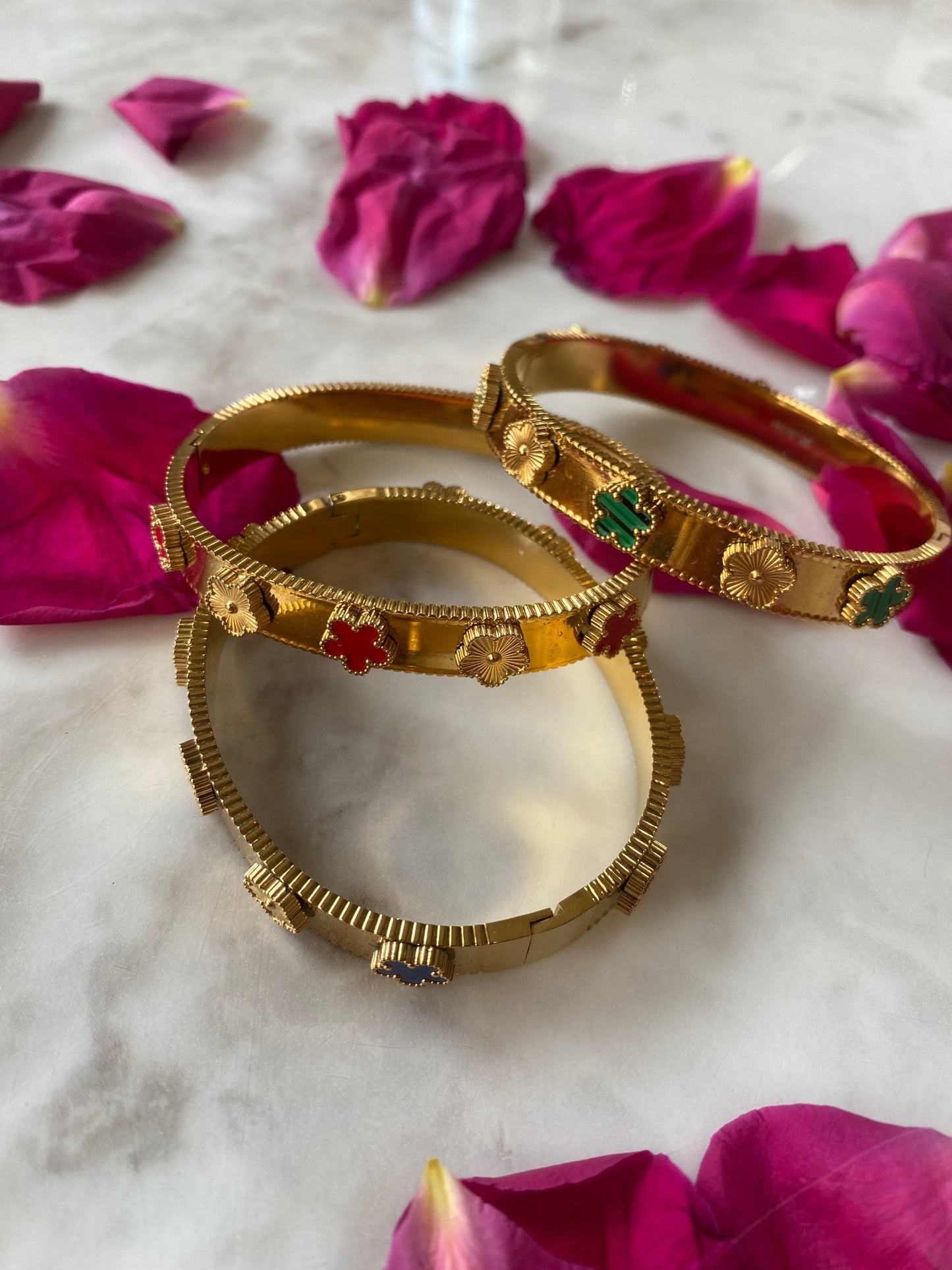 3 bracelets multi Color