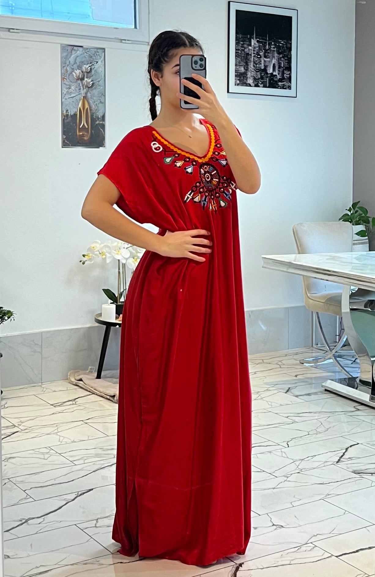 Robes ramadan 2 rouge