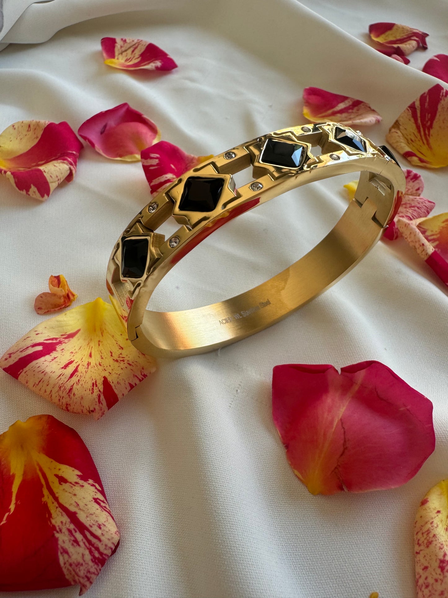 Bracelet d’été perle noir