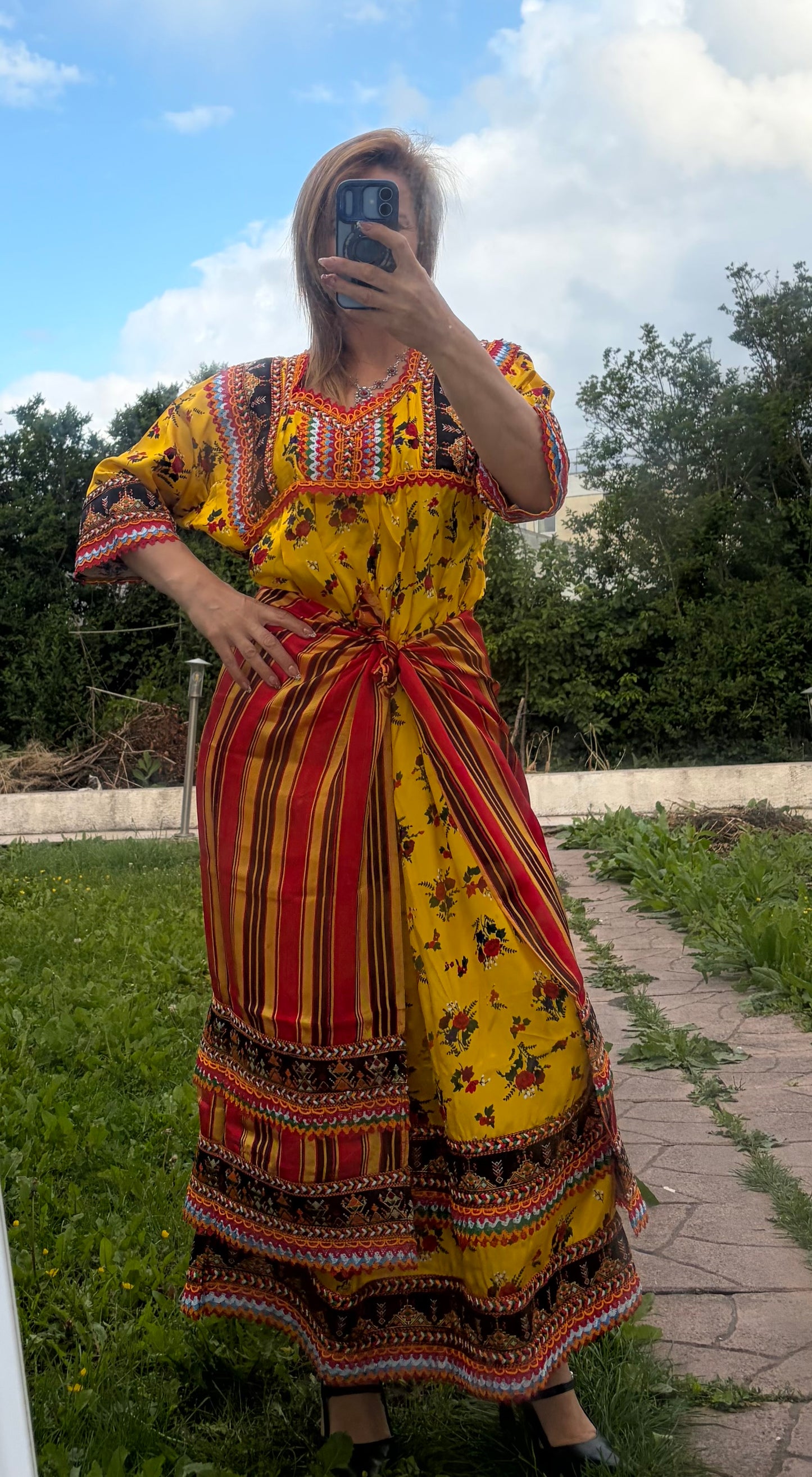 Robe iwadyene avec foutha