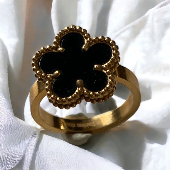 Bague trèfle
