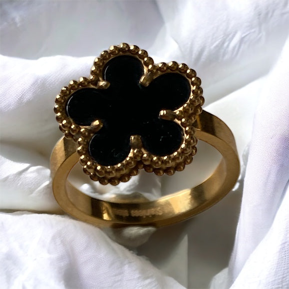 Bague trèfle
