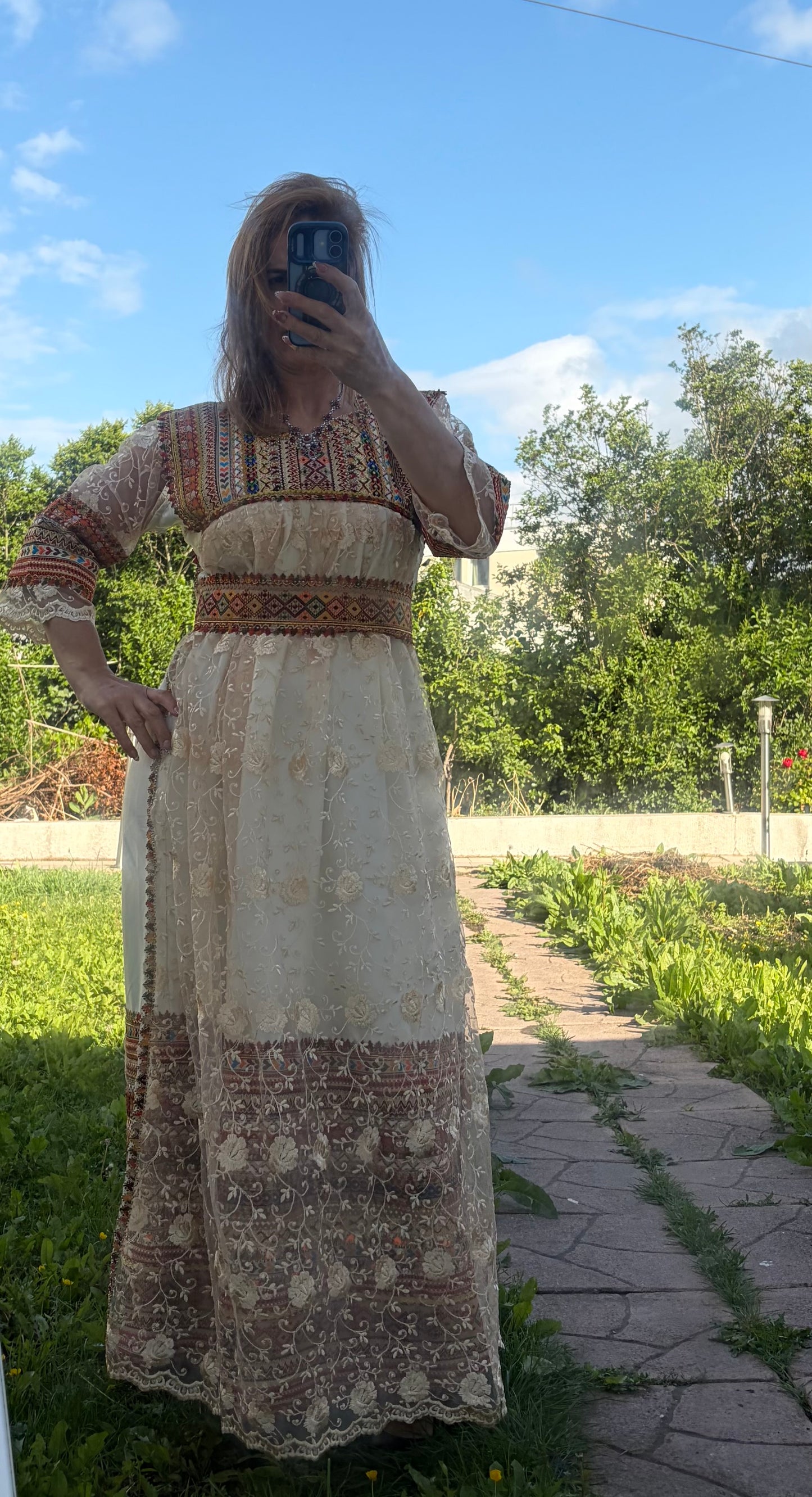 Robe nomidia beige