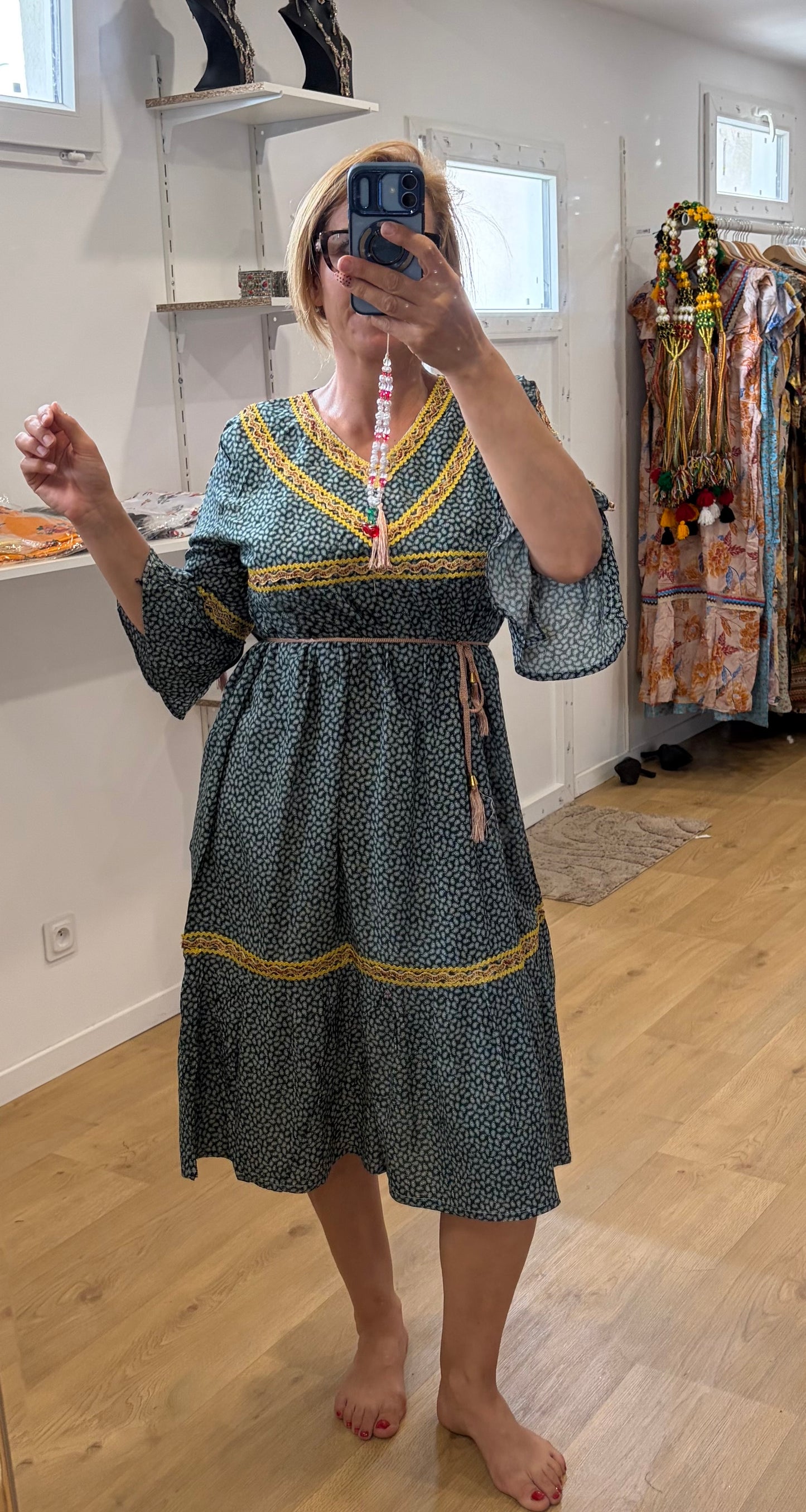 Robes midi évasé T36/48
