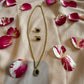 Ensemble perles rose