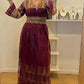 Robe noumidia bordeaux T36/48