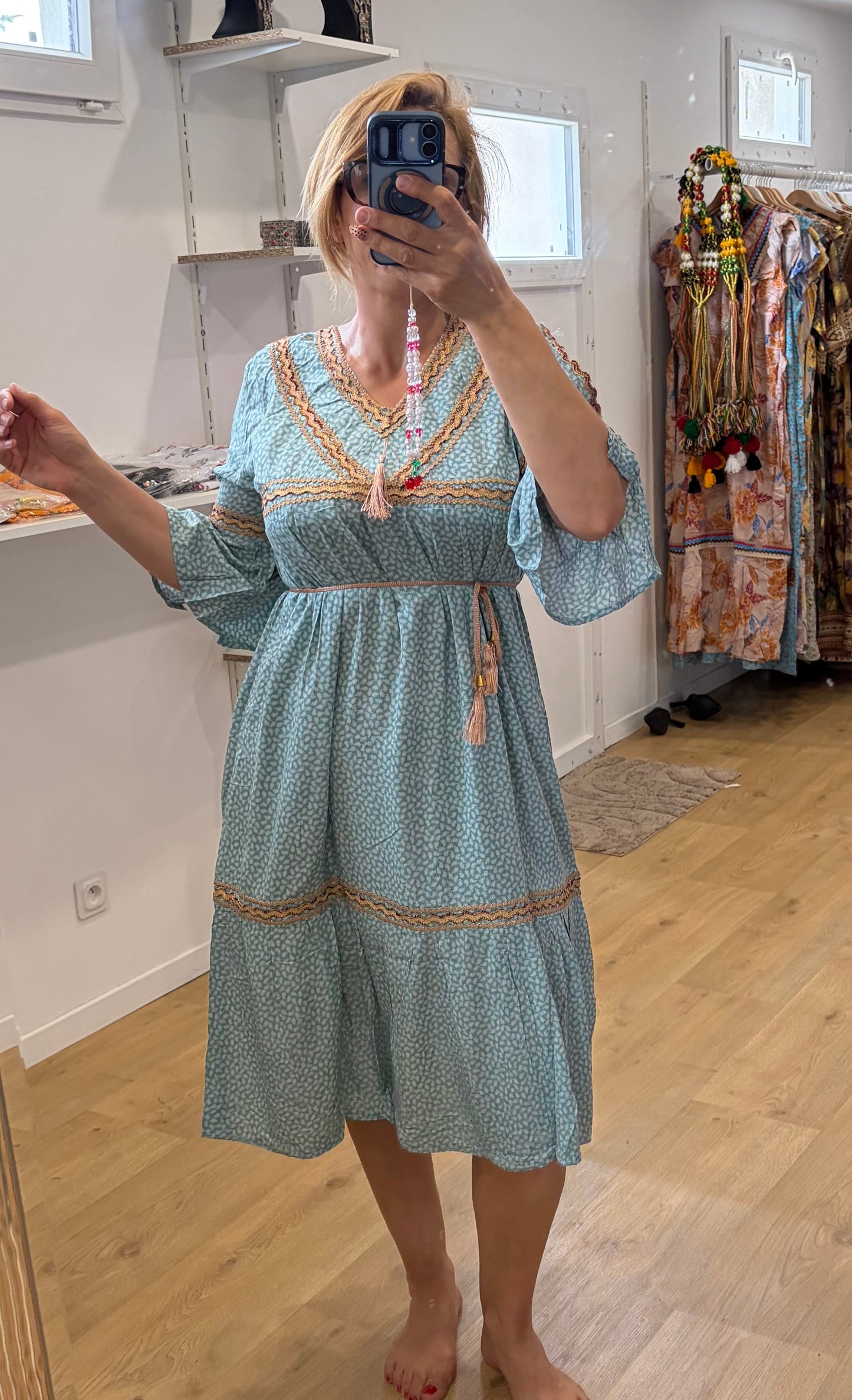 Robes midi évasé T36/48