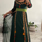 Robe kabyle modèle 11 T36/48 vert