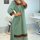 Robe 2 verte