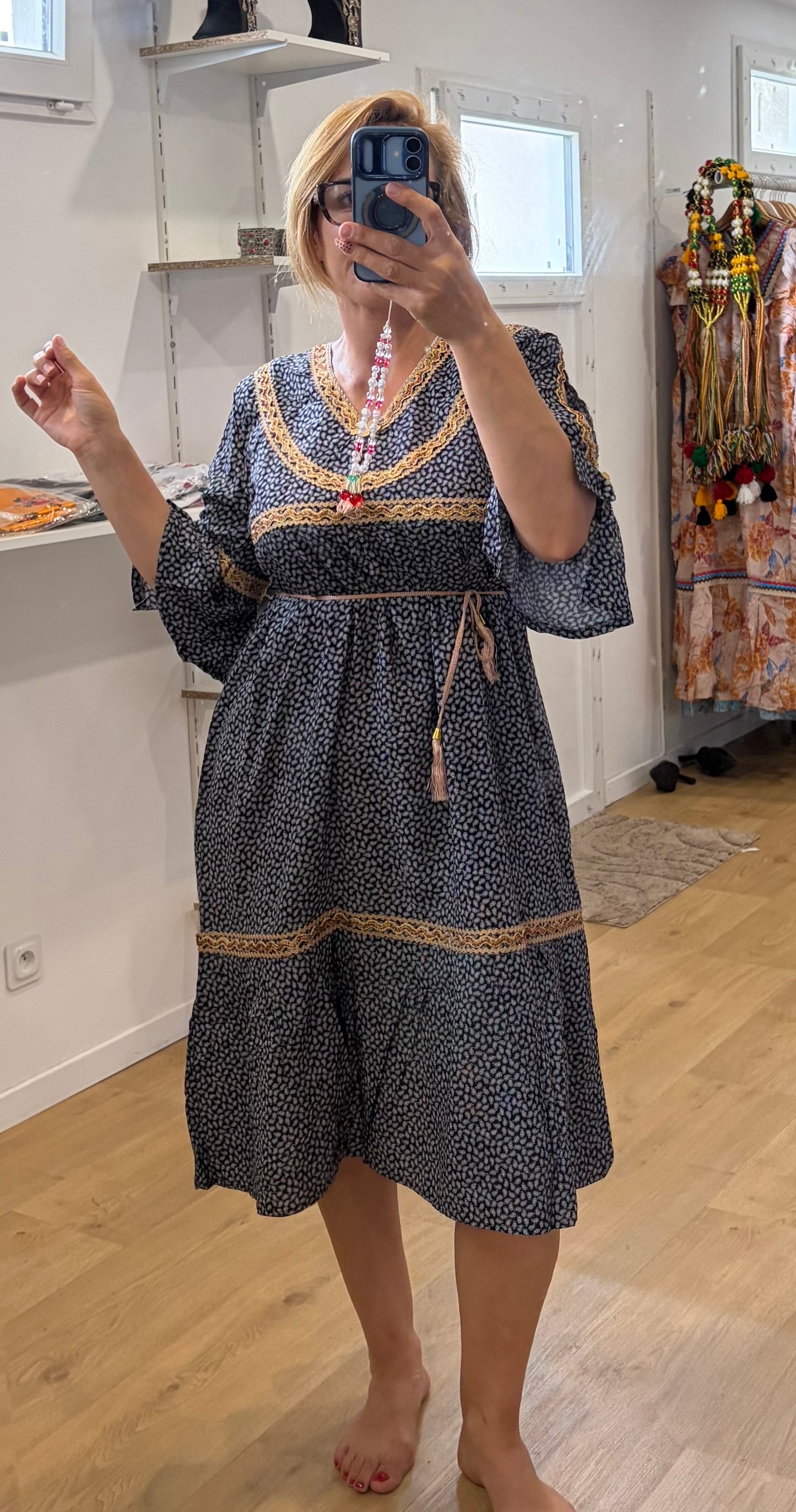 Robes midi évasé T36/48