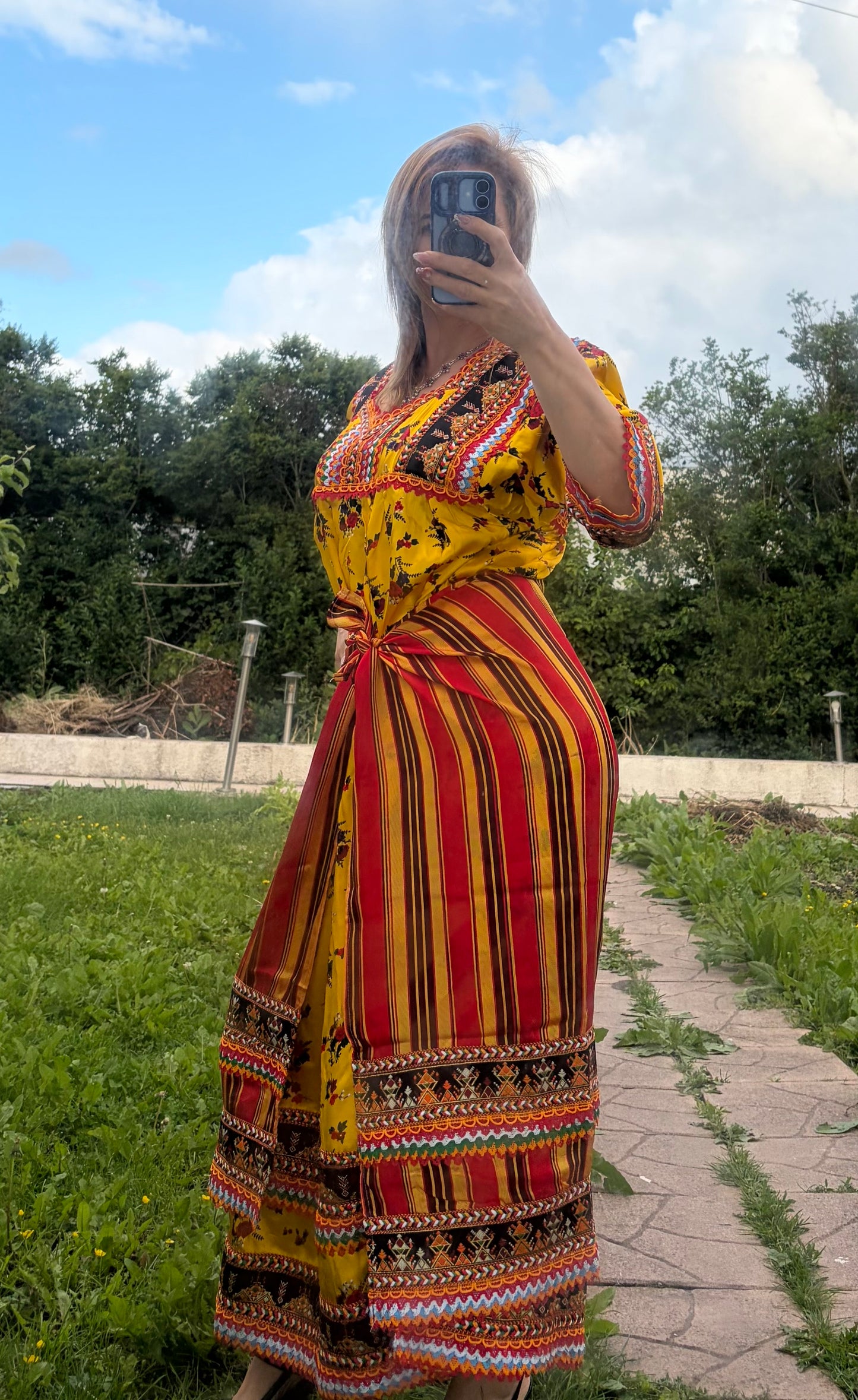 Robe iwadyene avec foutha
