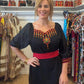 Robes broderie 3 modèles T38/48