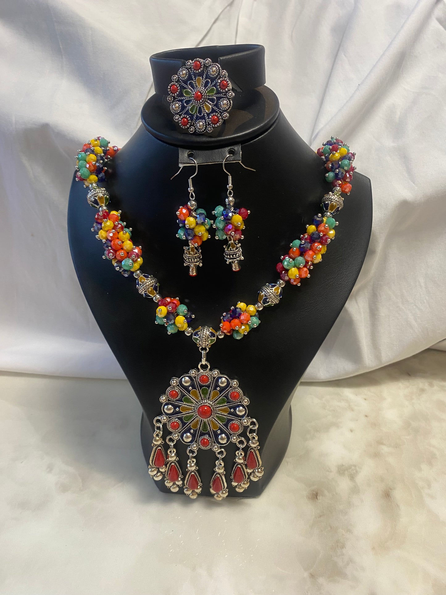 Parure 3 pièce tricolore