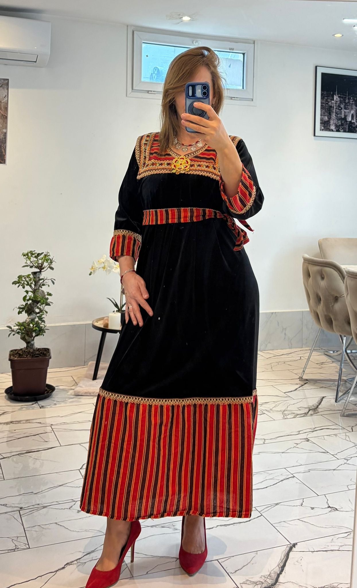 Robes velours fouthaaa