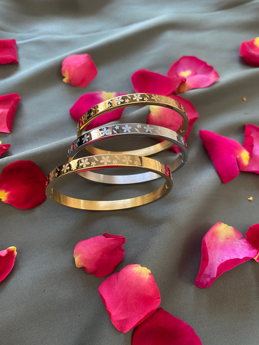 Bracelet trio doré