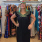 Robes rose et vert T 36/48