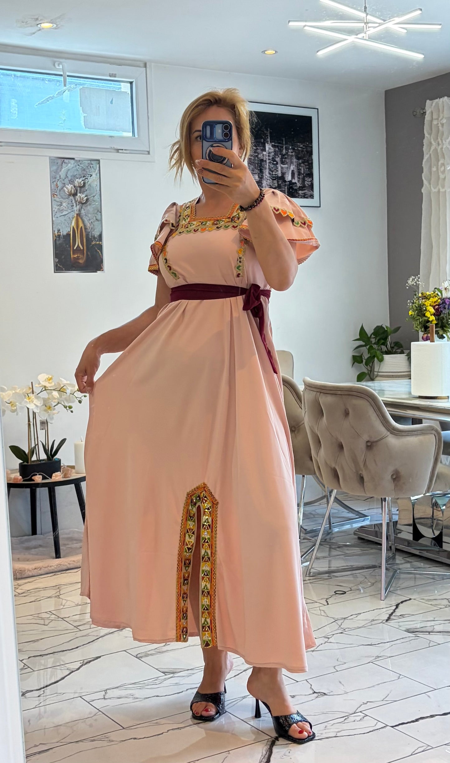 Robe rosée T36/48