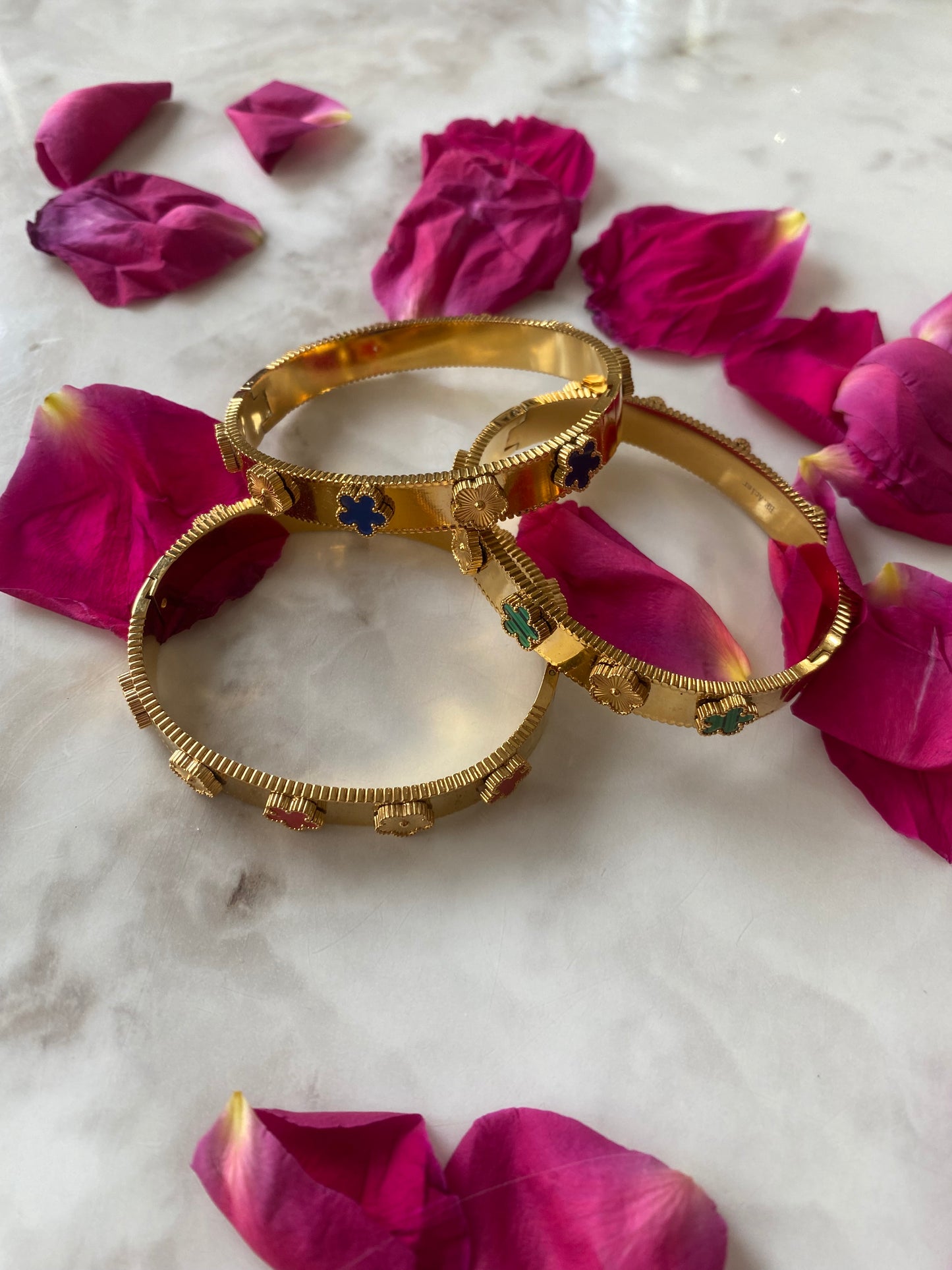 3 bracelets multi Color