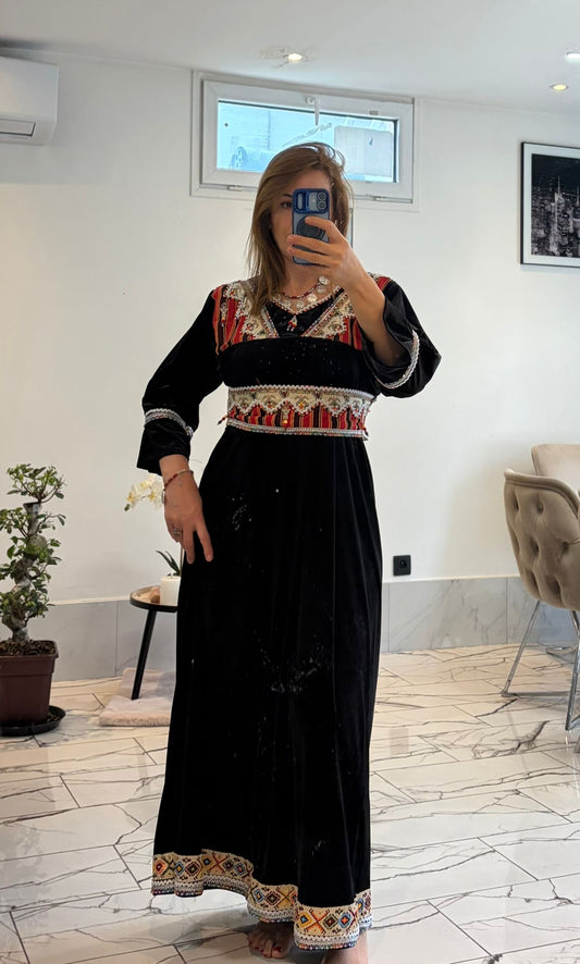 Robes velours modèle 8