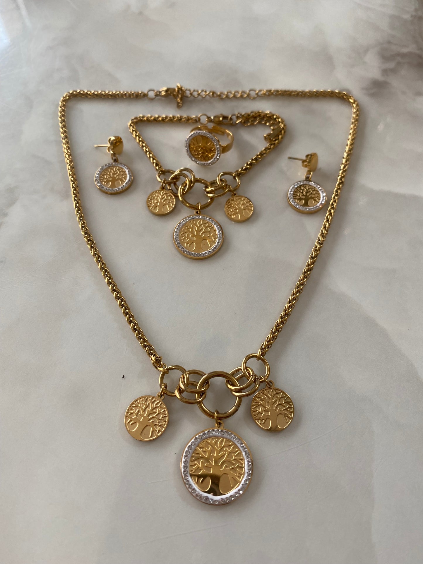 Ensemble arbre de vie 4 pièce