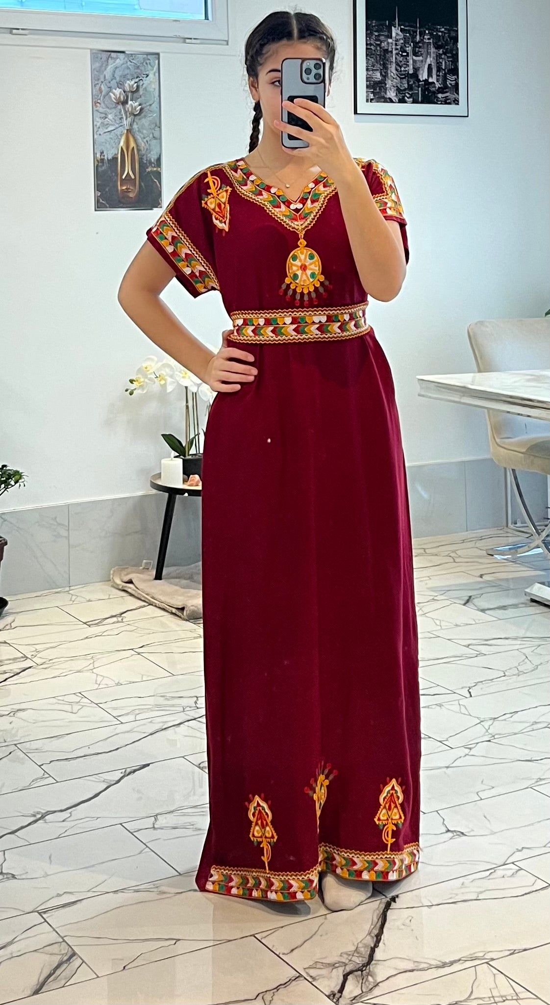 Robes bordeaux standard