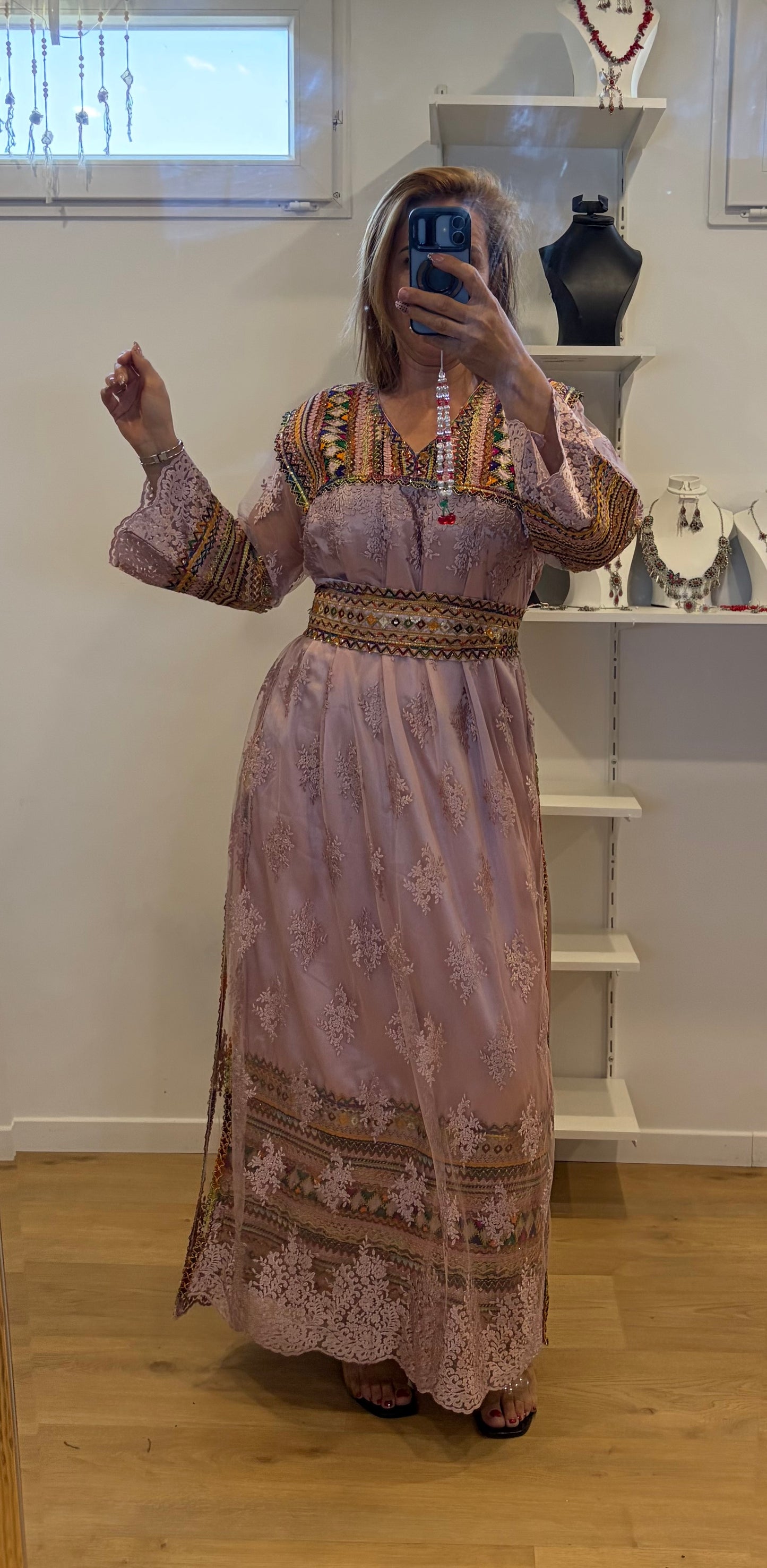 Robes noumidia rose T36/48