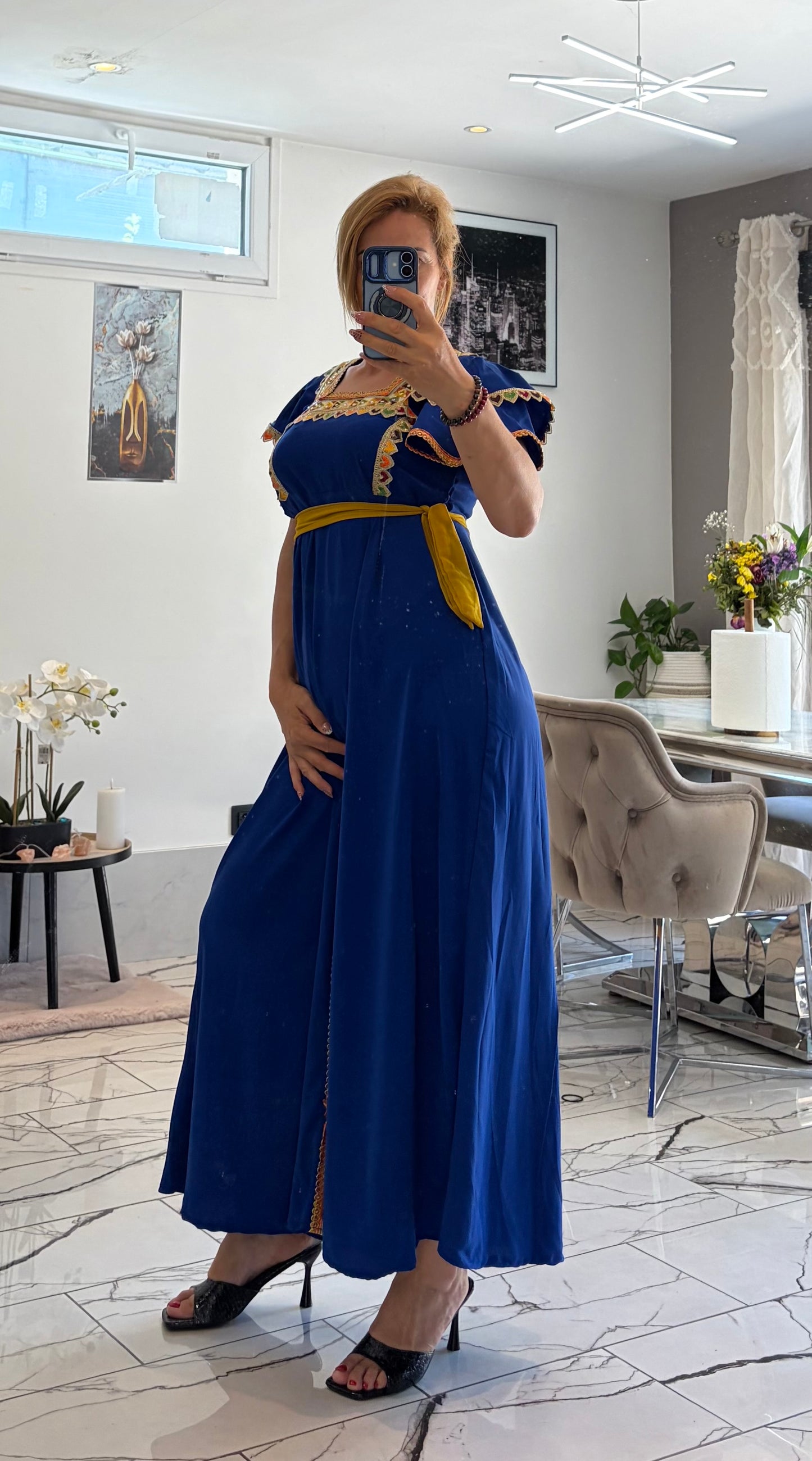 Robe bleue T37/48