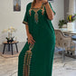 Robes broderie 3/4 taille 36/60