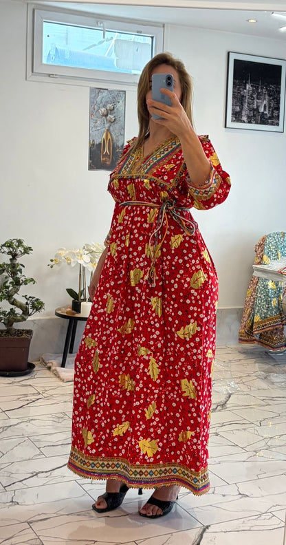 Robes kabyle modèle petite fleurs