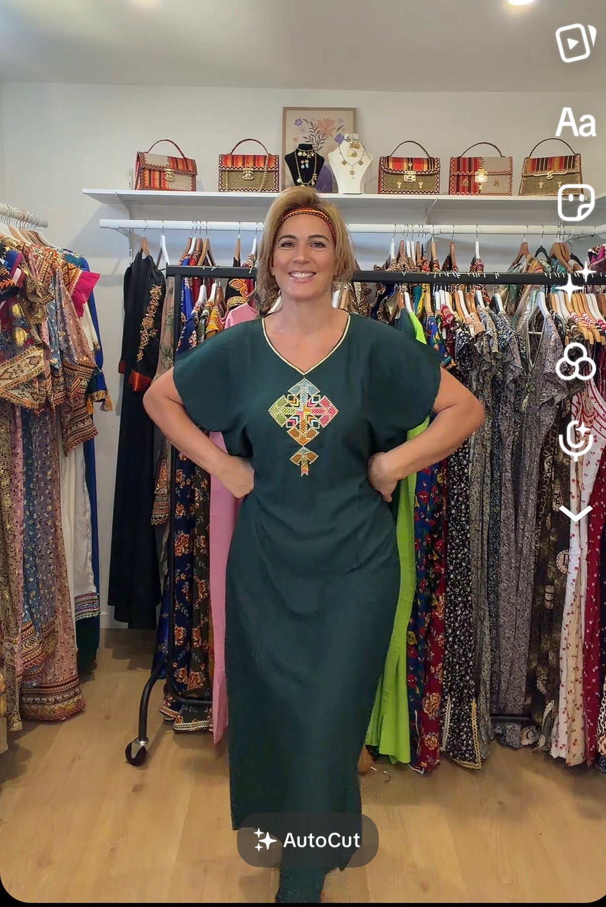 Robes berbère brodée T36/48