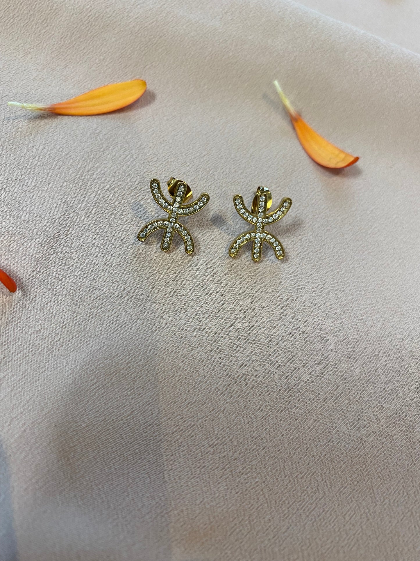 Boucle thanina perle certifié