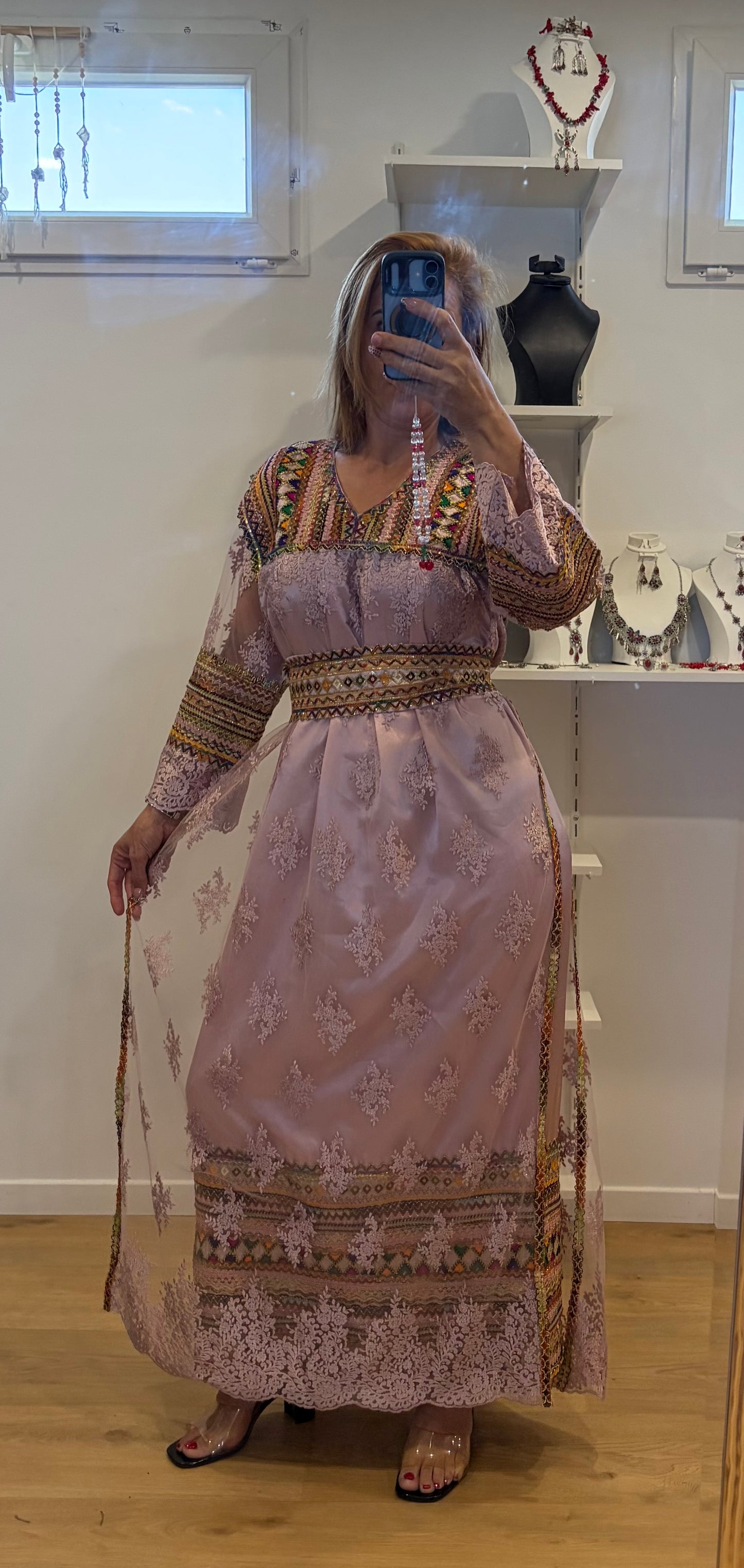 Robes noumidia rose T36/48