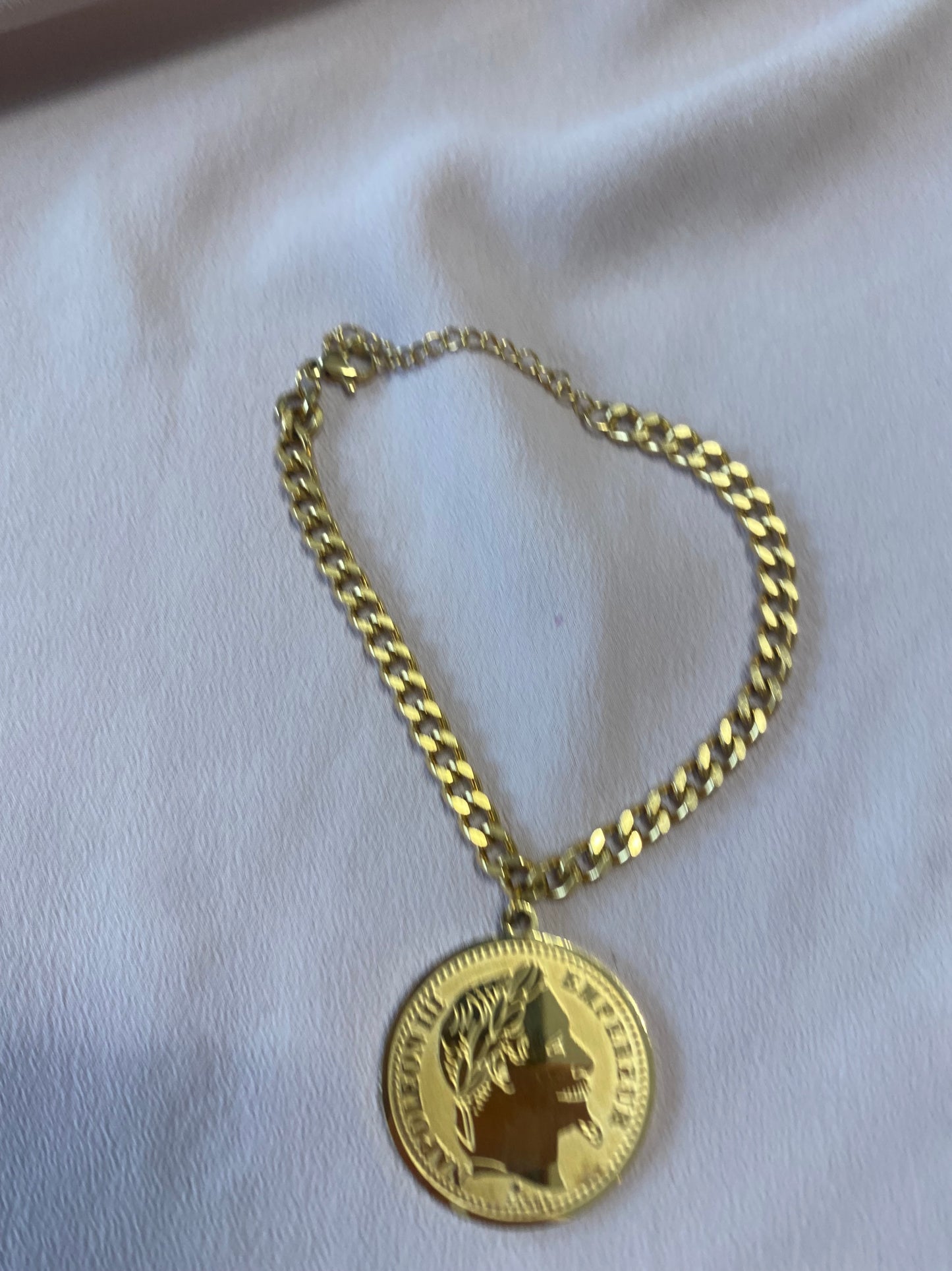 Bracelet pièce Napoléon
