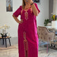 Robes broderie 3/4 taille 36/60
