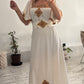 Robe kabyle moderne T36/48 beige