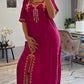 Robes broderie 3/4 taille 36/60
