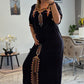 Robes broderie 3/4 taille 36/60