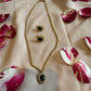 Ensemble perles rose