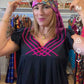Robes rose et vert T 36/48