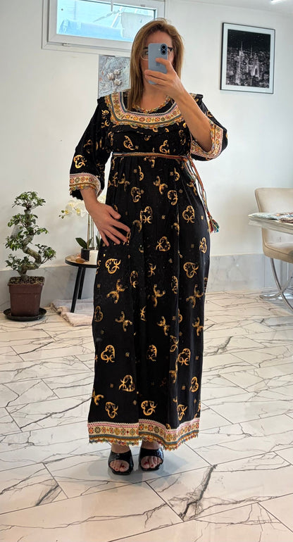 Robes kabyle modèle fleurs