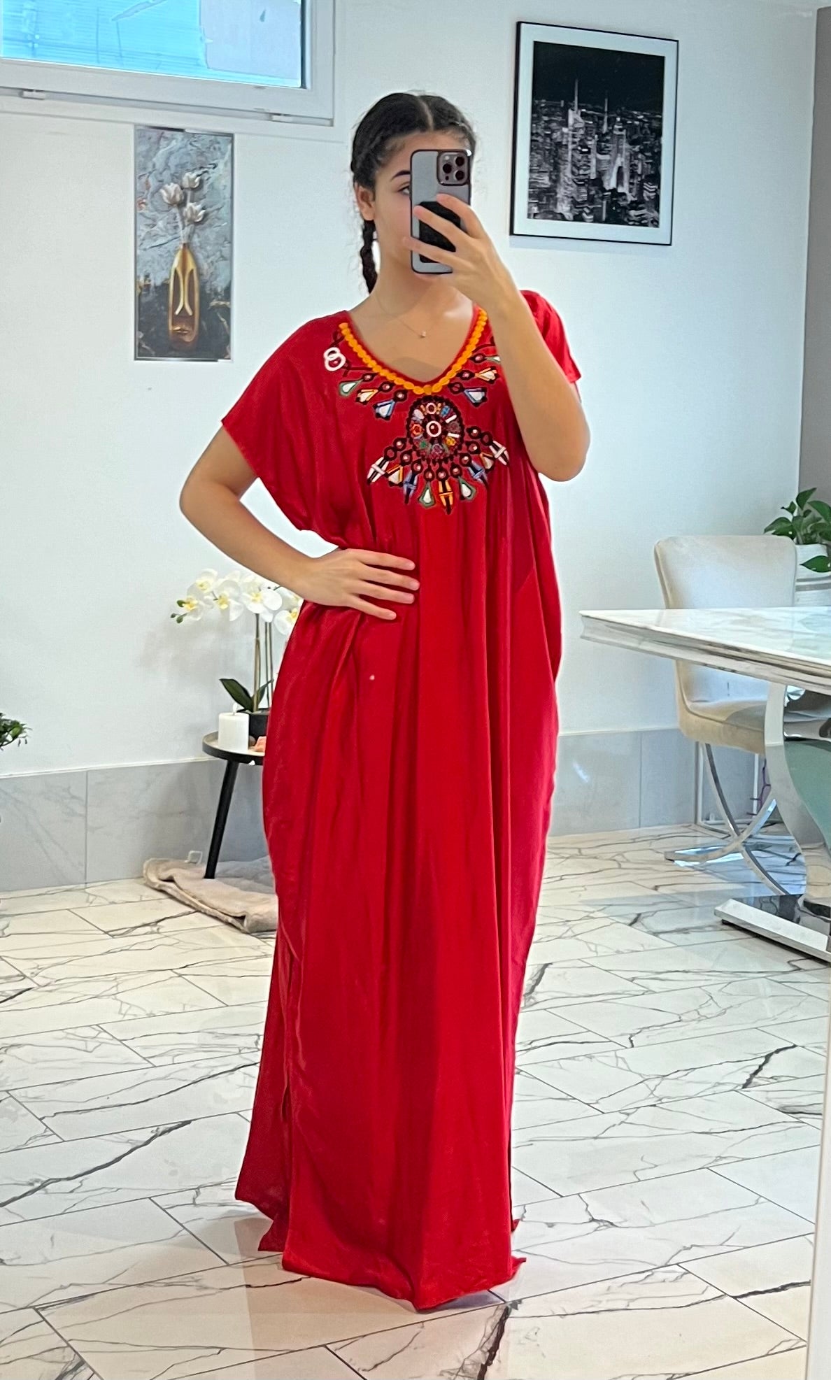 Robes ramadan 2 rouge