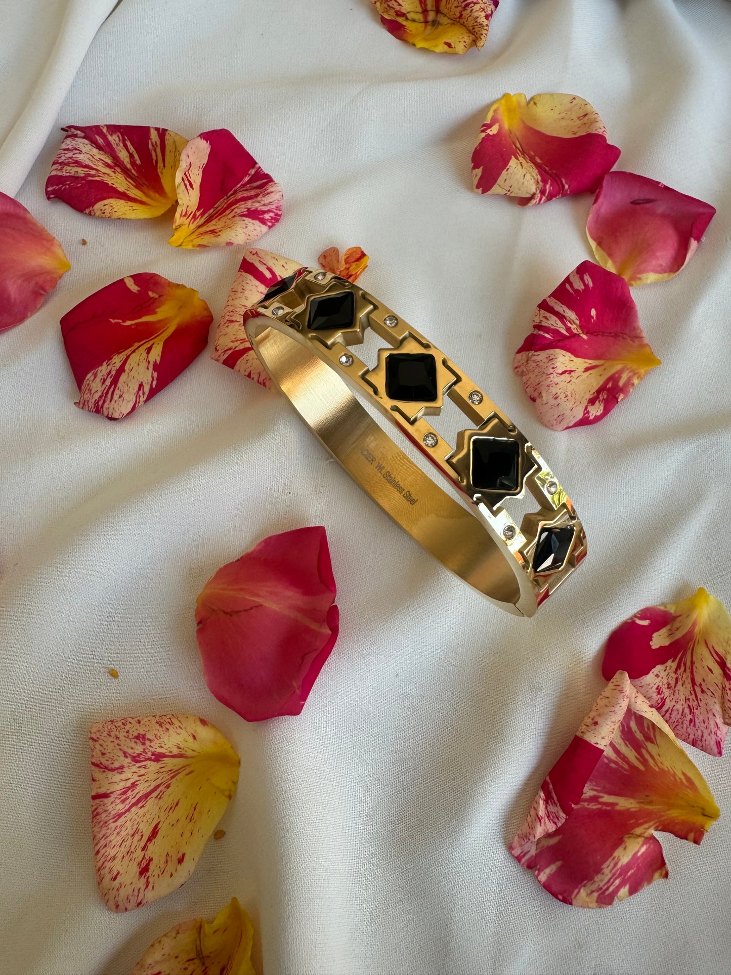 Bracelet d’été perle noir