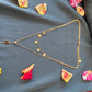 Collier double trèfle