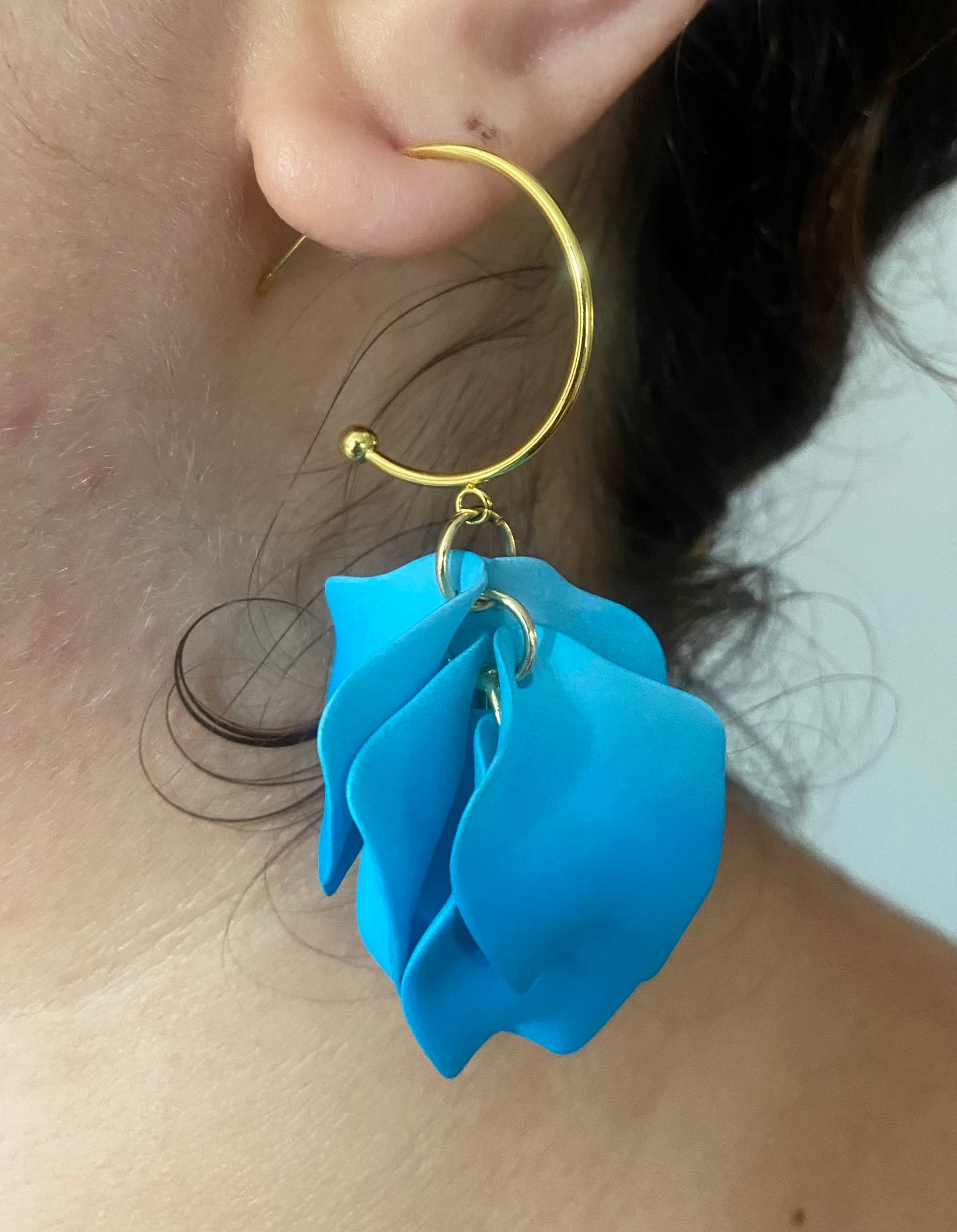 Boucle printemps bleu