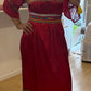 Robes élégante rouges 36/46