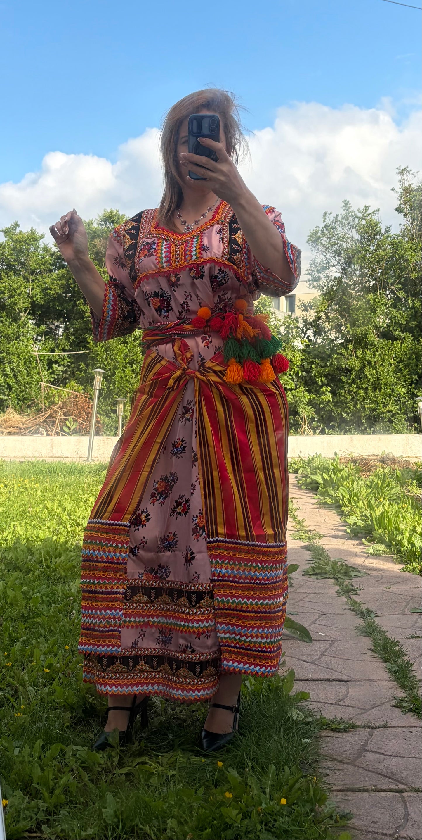 Robe iwadyene avec foutha