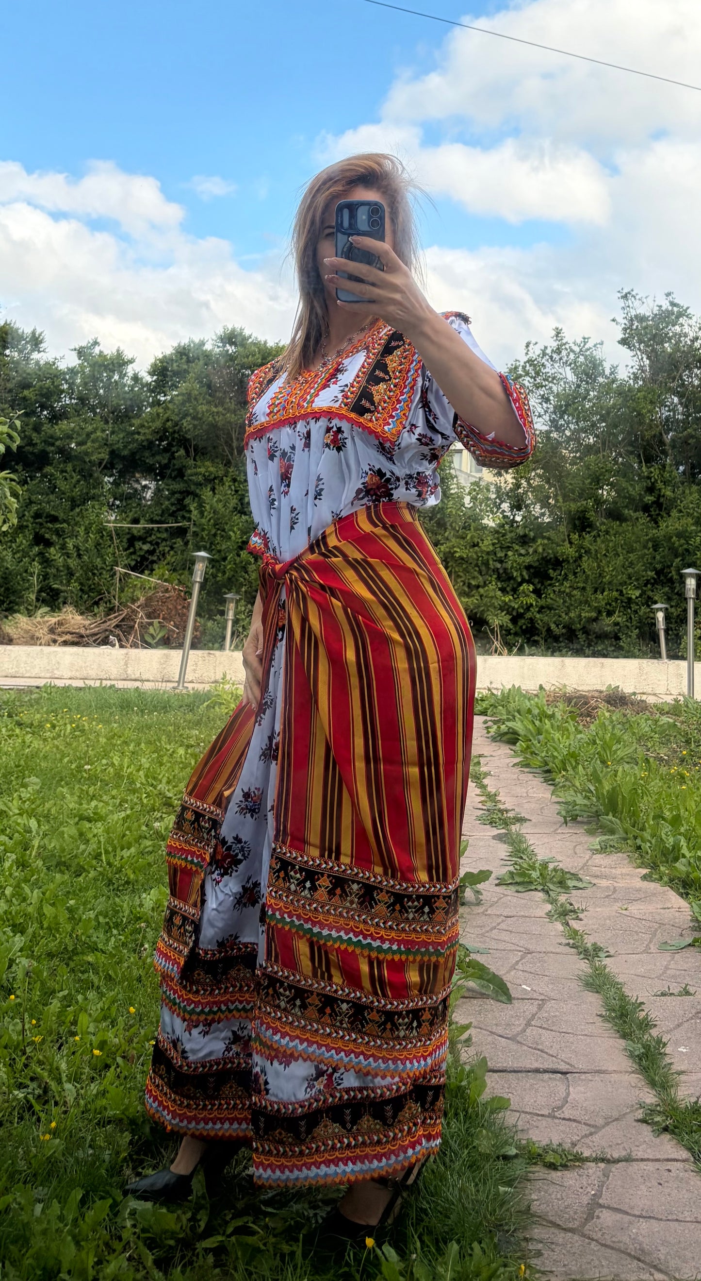 Robe iwadyene avec foutha
